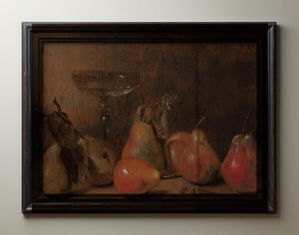 0024 oil painting of fruit on a table. Still life giclee print by Ellis & Alexander