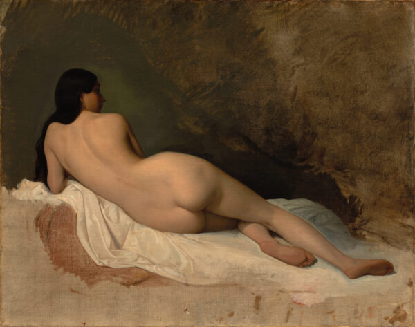 0019 nude female vintage art from the 1850s.