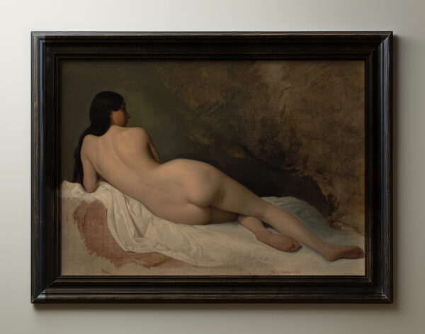 0019 nude female vintage art from the 1850s.