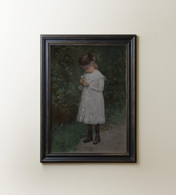 0083 giclee print of a moody child from the 17th century. Edited and printed by Ellis and Alexander